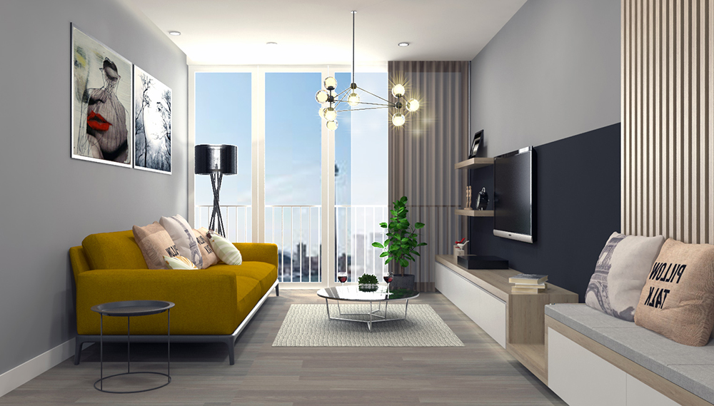 Đèn thả phòng khách hiện đại - Sự lựa chọn mới trong trang trí không gian