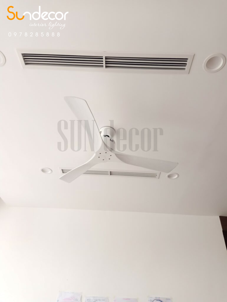 Quạt Trần Đèn Mr Vũ Cao Cấp SOLID 52 WH - 2