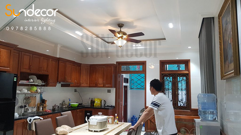 Quạt Trần Đèn Mr Vũ Cao Cấp  ORIGINAL LIGHT