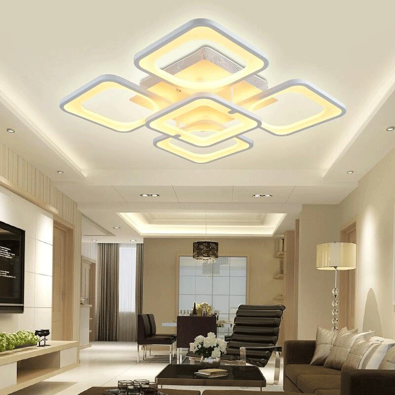 Đèn được sử dụng trong phòng khách làm gia tăng tính thẩm mỹ cho phòng