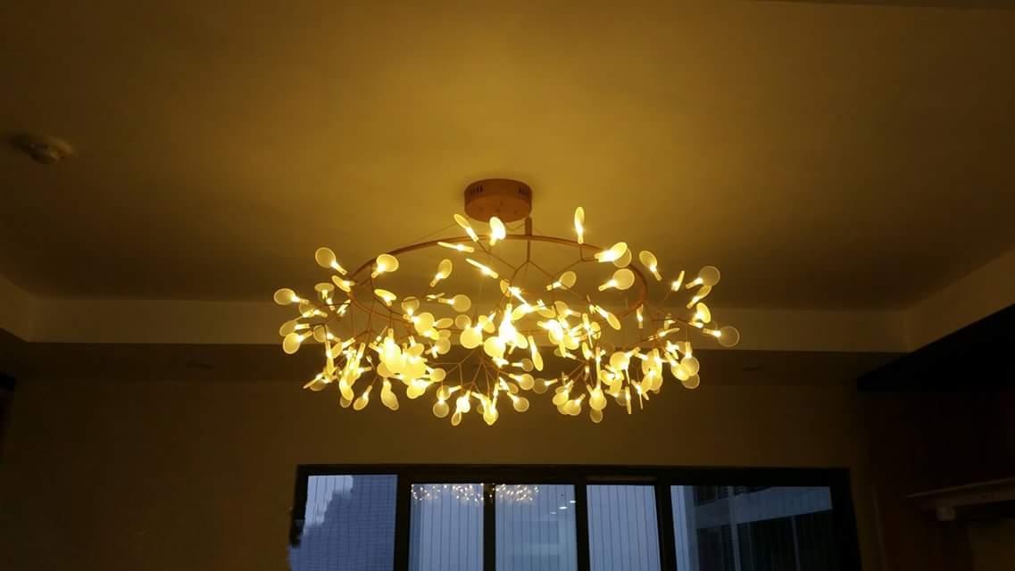 Kinh nghiệm lựa chọn đèn chùm phù hợp với không gian phòng khách đẹp