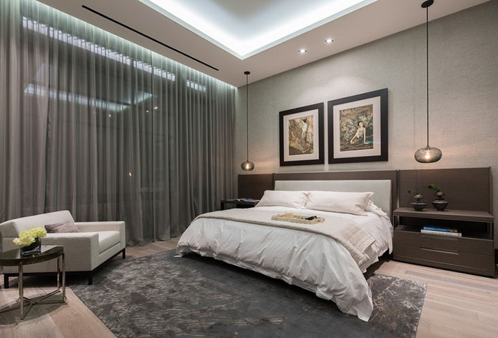 Đèn thả phòng ngủ cho không gian nghỉ ngơi đẹp gấp bội phần