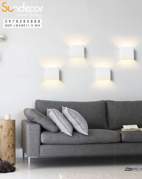 Đèn Hắt Ngoài Trời LWA8011-S-WH