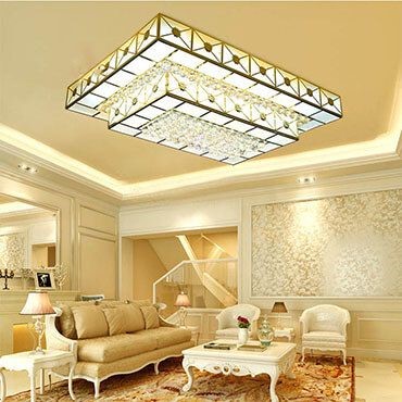 3 kiểu đèn trang trí trần phòng khách được ưa chuộng nhất hiện nay