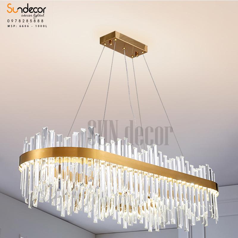 Đèn Chùm Pha Lê Cao Cấp Phòng Khách - 6616 - 1000L