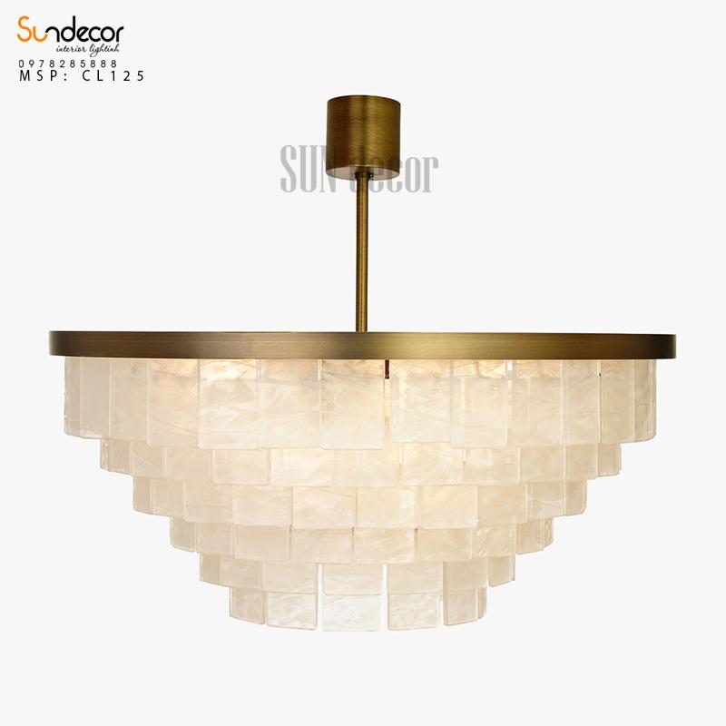 Đèn Chùm Pha Lê Cao Cấp Phòng Khách - CL125
