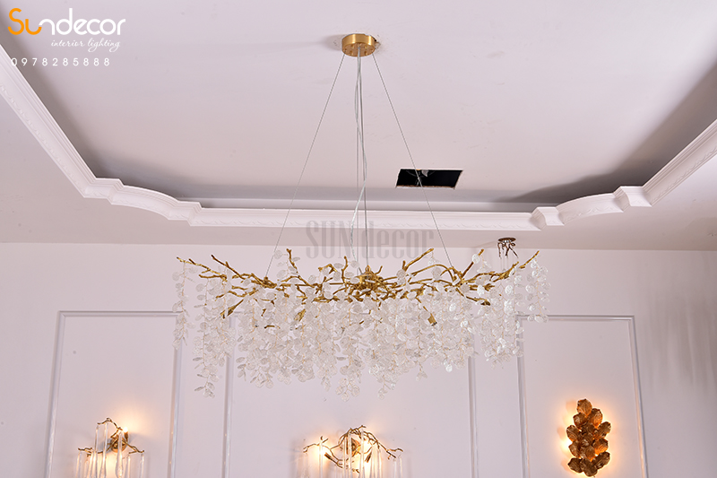 Đèn Chùm Morani Pha Lê Nhập Khẩu - GP018DC-SR