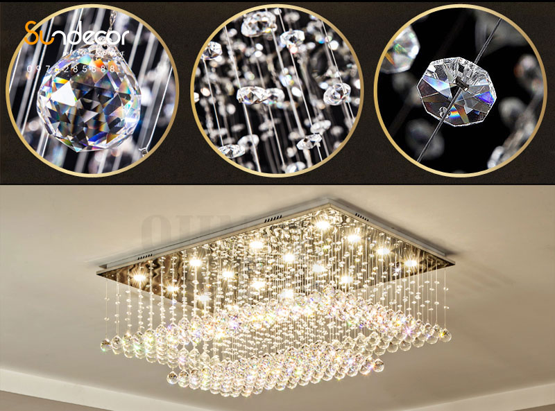 Đèn Mâm Ốp Trần Phòng Khách Hiện Đại - GP137DM
