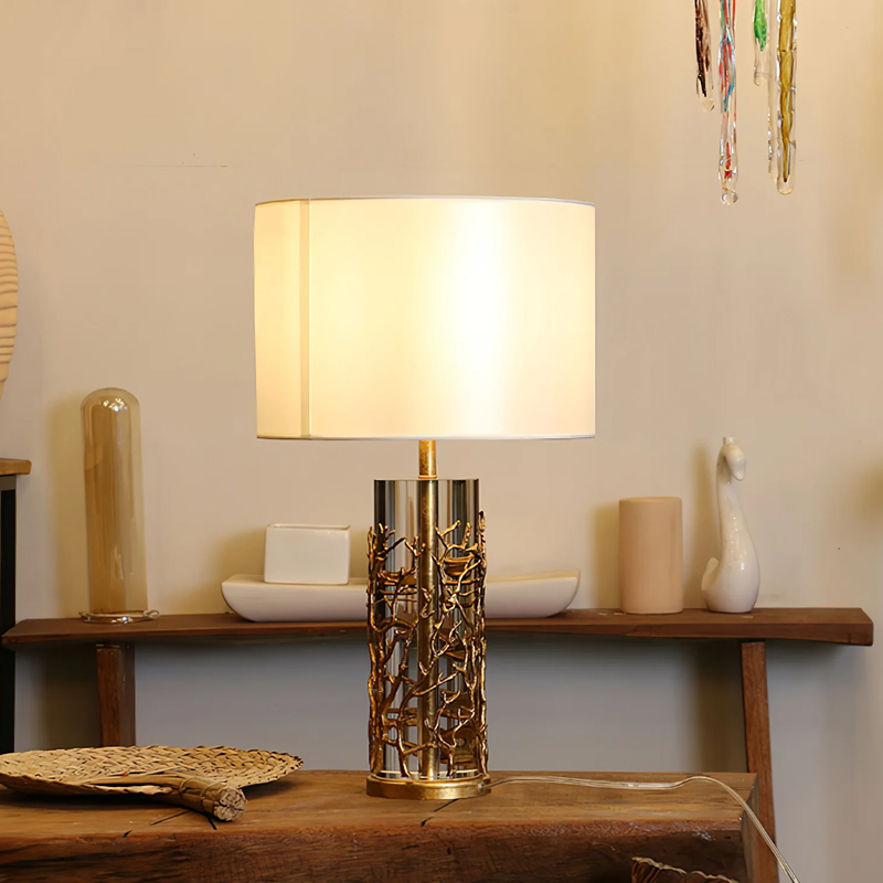 Đèn Bàn Đồng Morani Led Hiện Đại Nhập Khẩu GP0015SR