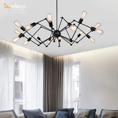 Đèn chùm hiện đại Spider pendant GP025TT-12B
