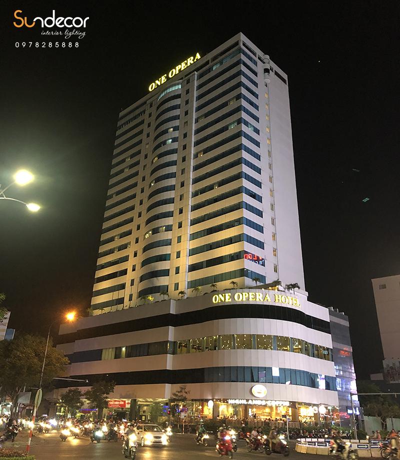 Đèn chùm pha lê thả thông tầng - SP001067