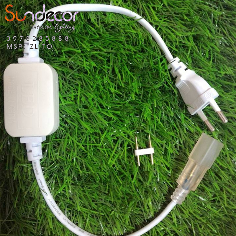 Zắc Led Loại To Màu Trắng ZL-TO