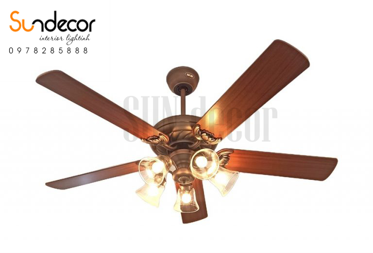 Quạt Trần Đèn Mr Vũ Cao Cấp  LOTUS RB LIGHT