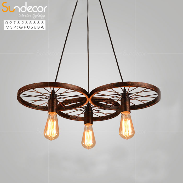 Đèn Thả 3 Bánh Xe GP056BA