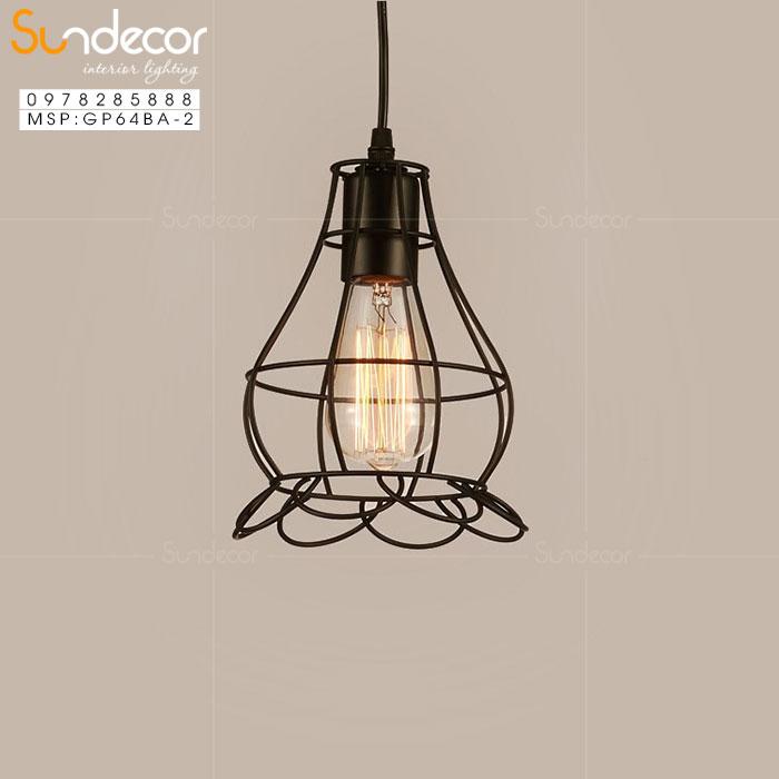 Đèn Thả Lồng Sắt GP064BA-2