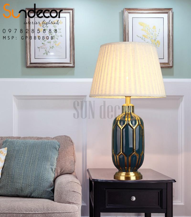 Đèn Bàn Phòng Ngủ Led Cao Cấp - GP8808DB