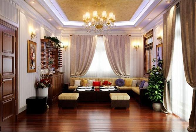 Kinh nghiệm lựa chọn đèn chùm phù hợp với không gian phòng khách đẹp