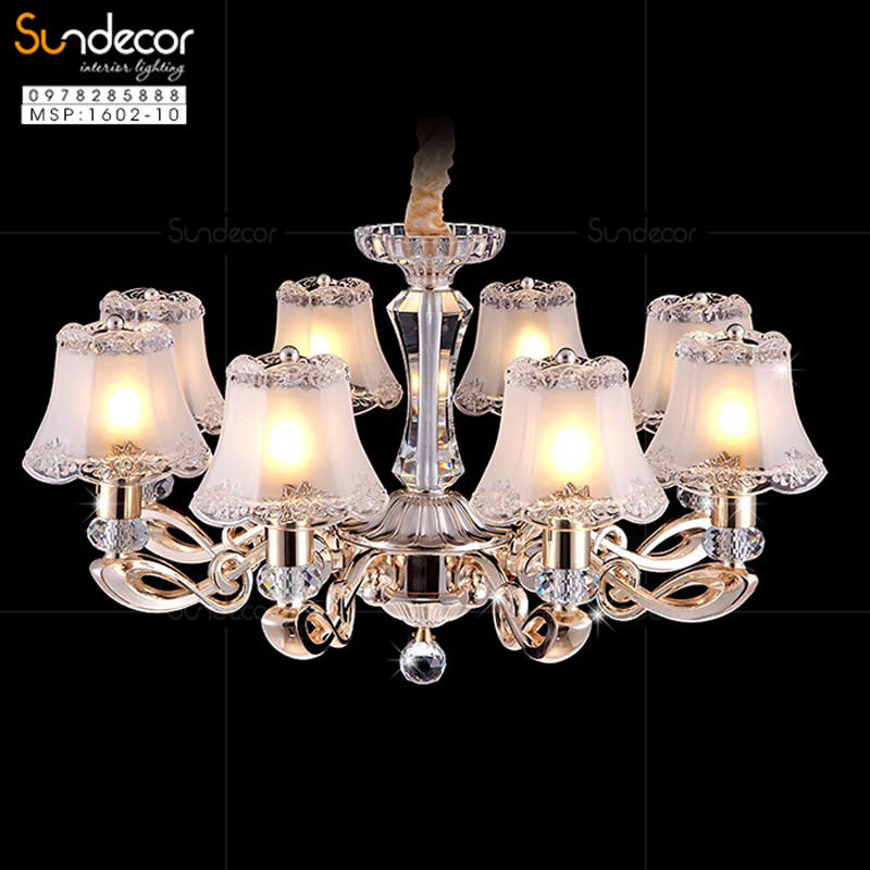 Đèn Chùm Cổ Điển 10 Tay 1620-10