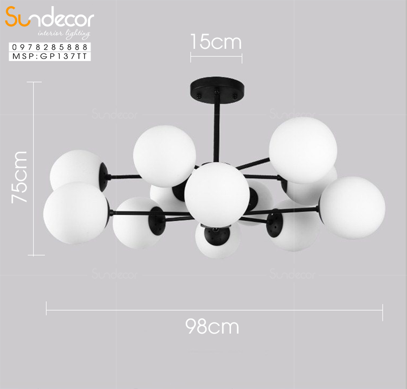Đèn chùm hiện đại GP137TT