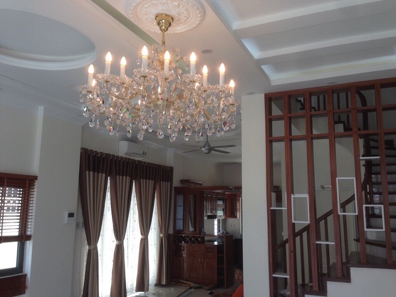 3 lưu ý khi chọn đèn chùm pha lê cao cấp
