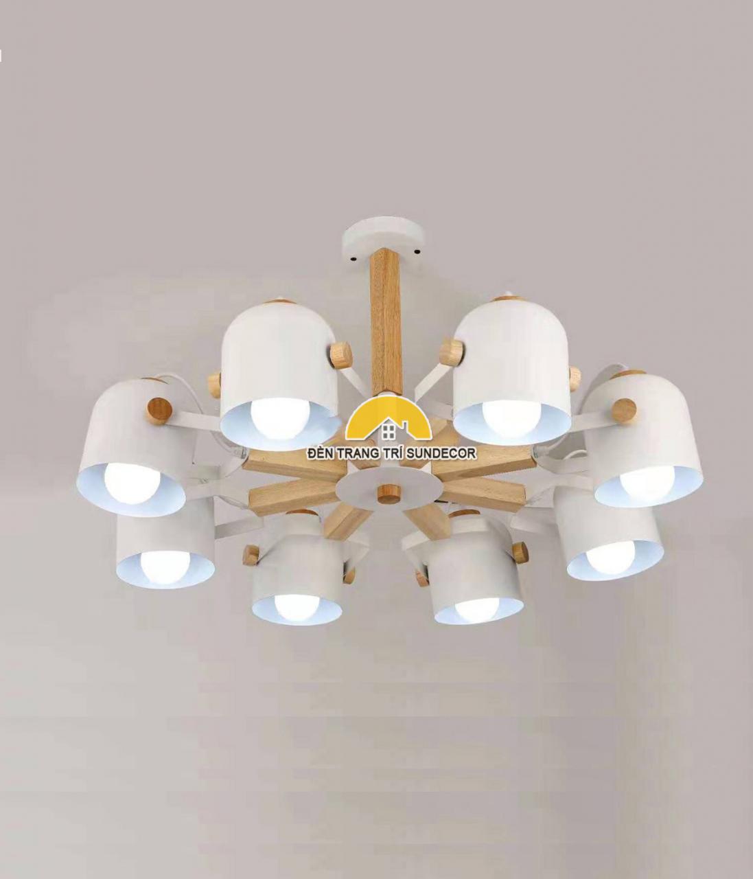 đèn chùm vitage hiện đại