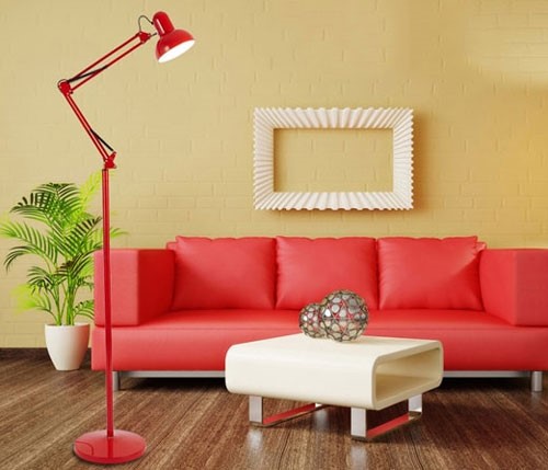 5 mẫu đèn sàn hiện đại trang trí cho phòng khách