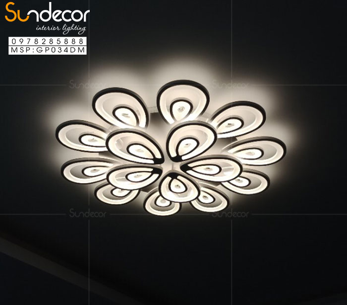 Đèn Mâm Ốp Trần Hiện Đại Led Trang Trí GP034DM