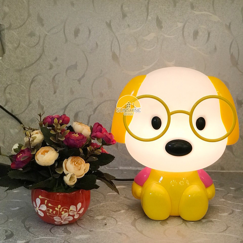 đèn ngủ hình cún con