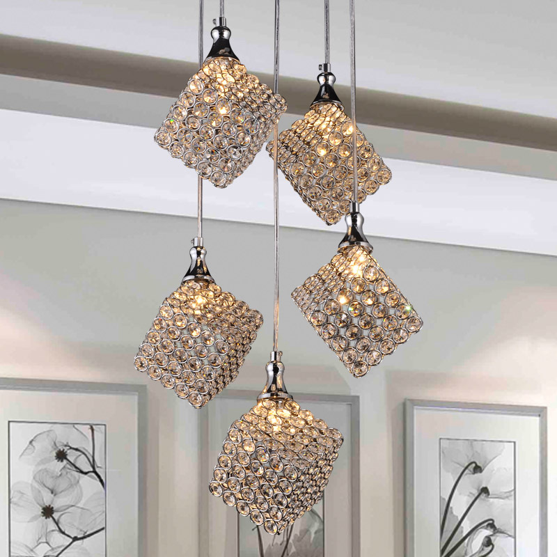 Ứng dụng của đèn thả trần hiện đại trong trang trí không gian hiện nay