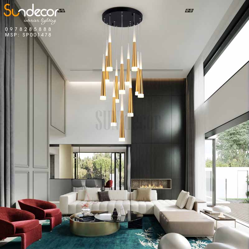 Đèn Thả Trần Cao Cấp Trang Trí Bàn Ăn - SP001478