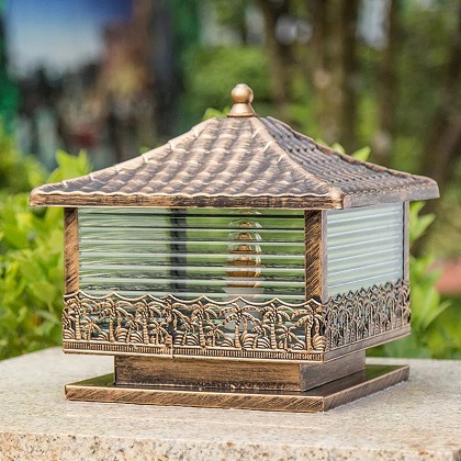 Vì sao đèn trụ cổng được yêu thích?
