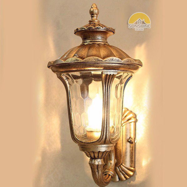 Biến tấu 05 phong cách với BST đèn trang trí cột hiên nhà 