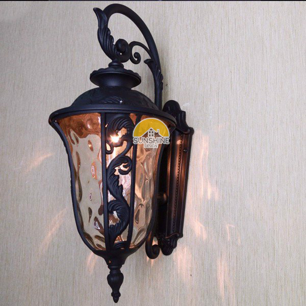 Biến tấu 05 phong cách với BST đèn trang trí cột hiên nhà 