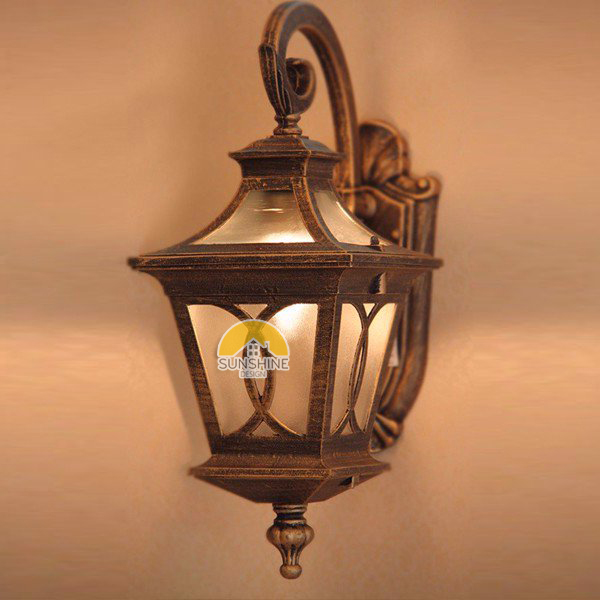 Biến tấu 05 phong cách với BST đèn trang trí cột hiên nhà 