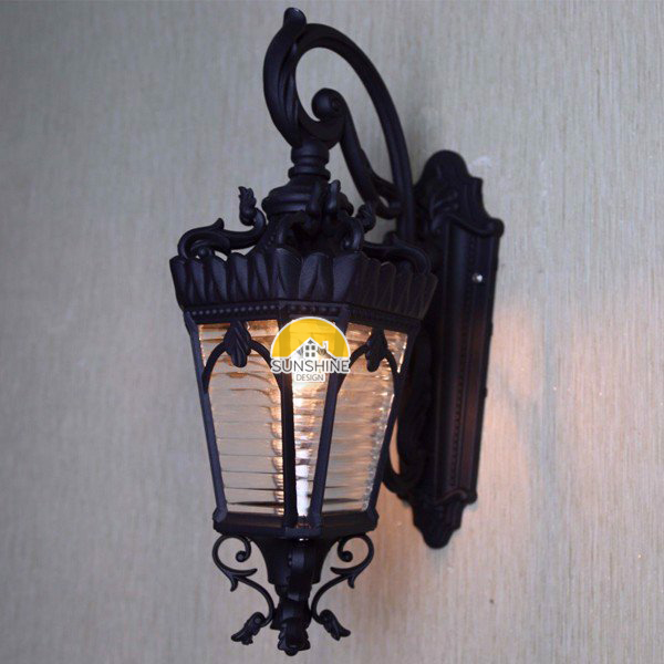 Biến tấu 05 phong cách với BST đèn trang trí cột hiên nhà 