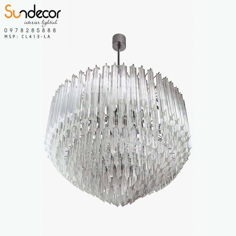 Đèn Chùm Pha Lê Cao Cấp Phòng Khách - CL413 - LA