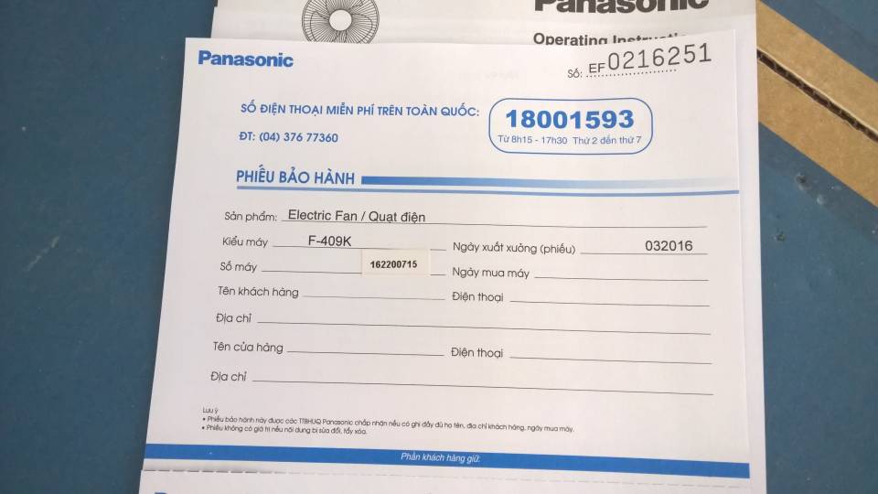 Hướng dẫn bạn cách nhận biết quạt trần chính hãng