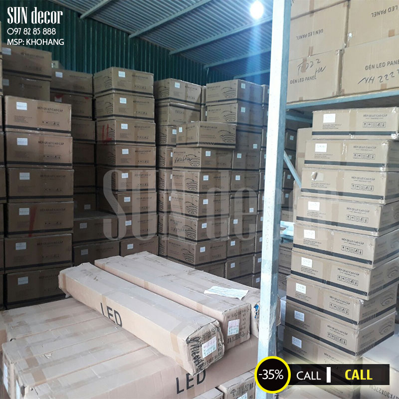Quạt Trần Đèn Chùm Cánh Cụp Cánh Xòe - DQ-PL002
