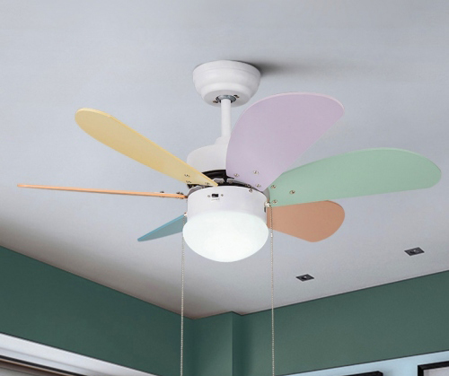 Chọn quạt trần liền đèn đẹp cho phòng ngủ của bạn