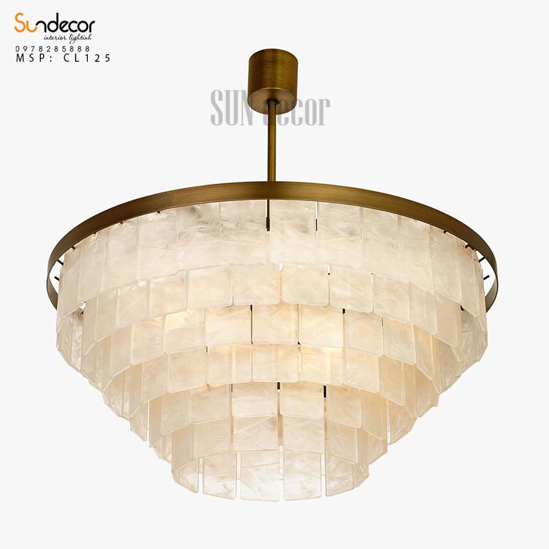 Đèn Chùm Pha Lê Cao Cấp Phòng Khách - CL125