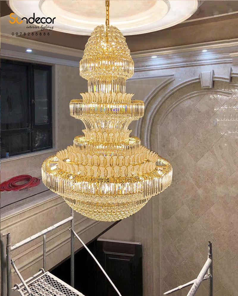 Đèn chùm pha lê