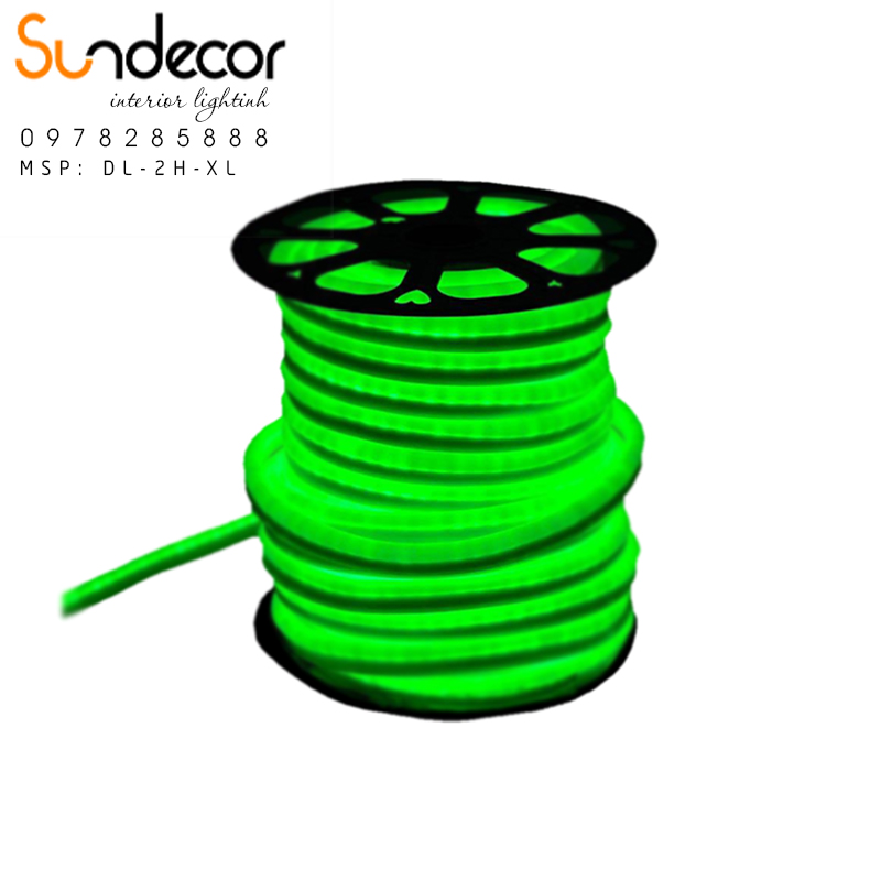 Đèn Dây Led Hai Hàng Xanh Lá Cây DL-2H-XL