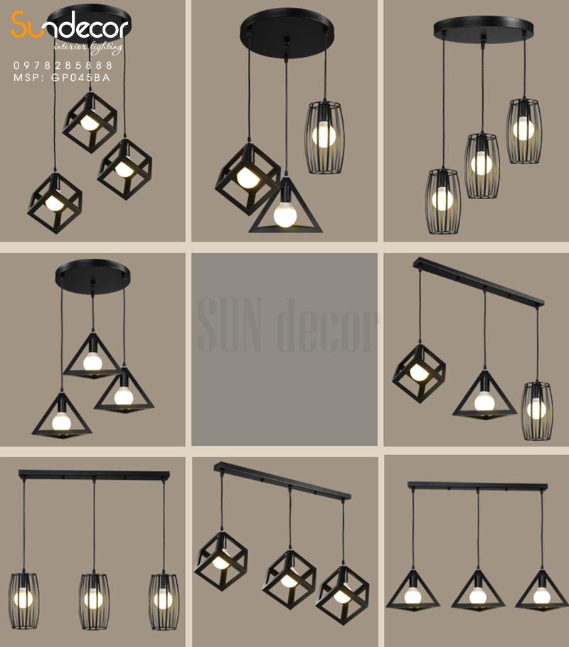 Đèn Thả trang trí bàn ăn hiện đại - GP045BA